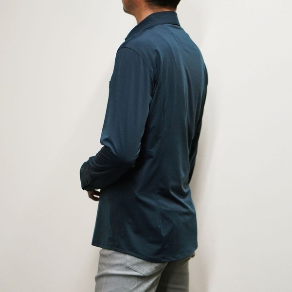 ニコルセレクション（NICOLE Selection）/ストレッチスムース長袖シャツ_15