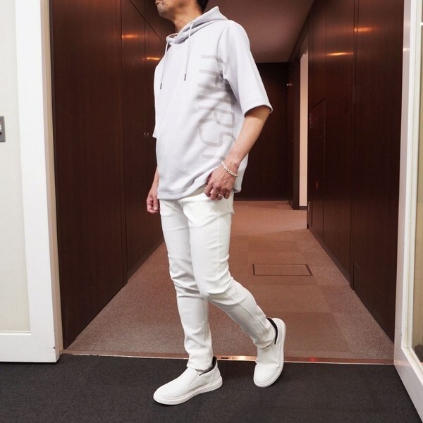 ニコルセレクション（NICOLE Selection）/ダンボールニットプリントパーカ_9