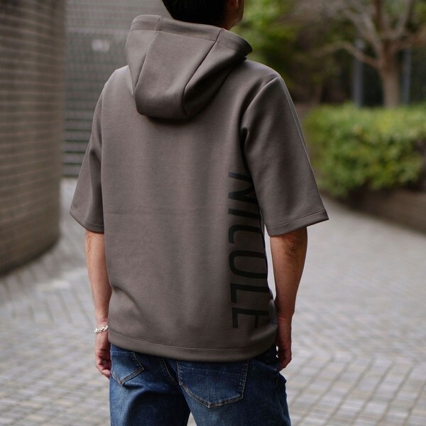 ニコルセレクション（NICOLE Selection）/ダンボールニットプリントパーカ_14