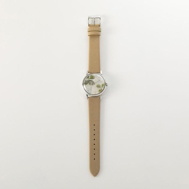 LOV−IN BOUQUET（LOV−IN BOUQUET）/ボタニカルフラワー ウオッチ 花柄 レディース ご覧なさる アップルスキンレザー 胴締め LVB136C