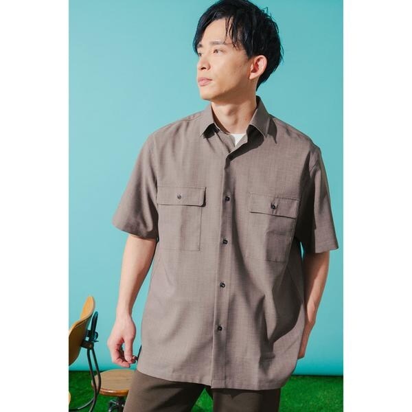 【NEW】パークスロープ ニューヨーカー（Park Slope NEWYORKER）/【吸水速乾・ストレッチ・一枚で決まる】ドライウェザーストライプ 半袖_12
