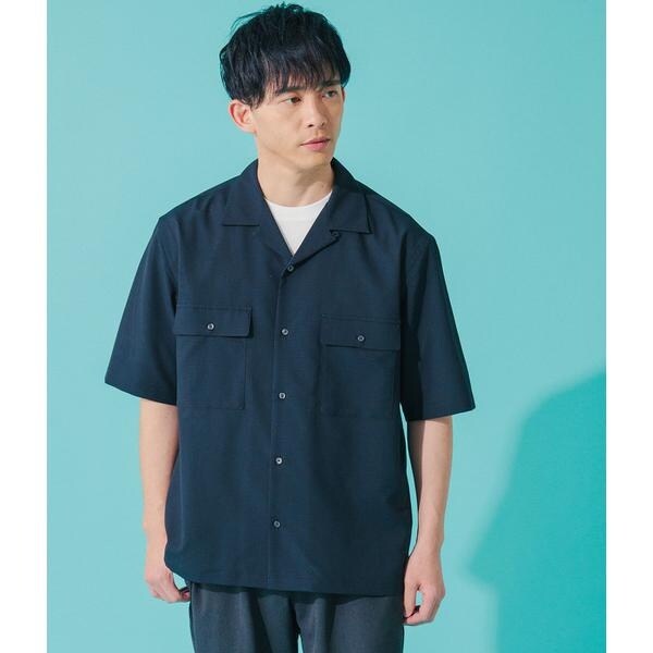 【NEW】パークスロープ ニューヨーカー（Park Slope NEWYORKER）/【防シワ・UVカット・撥水・ストレッチ】ドットエア(R)ストレッチ 半…_15