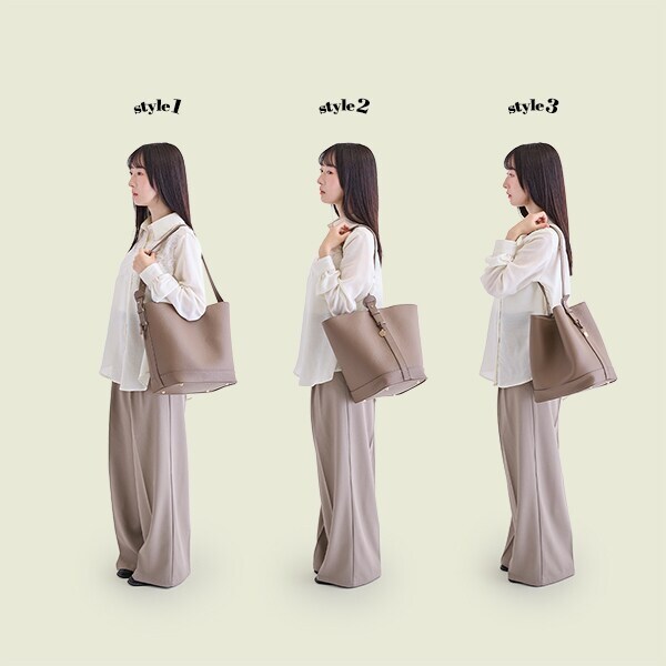 【NEW】ユニキュート（Uniqute）/Bucket Bag − バケットバッグ(Lサイズ)_4