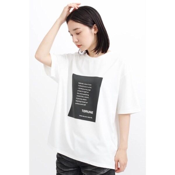 【NEW】トルネ（TORUNE）/TORUNE∴メッシュレーヤードTシャツ