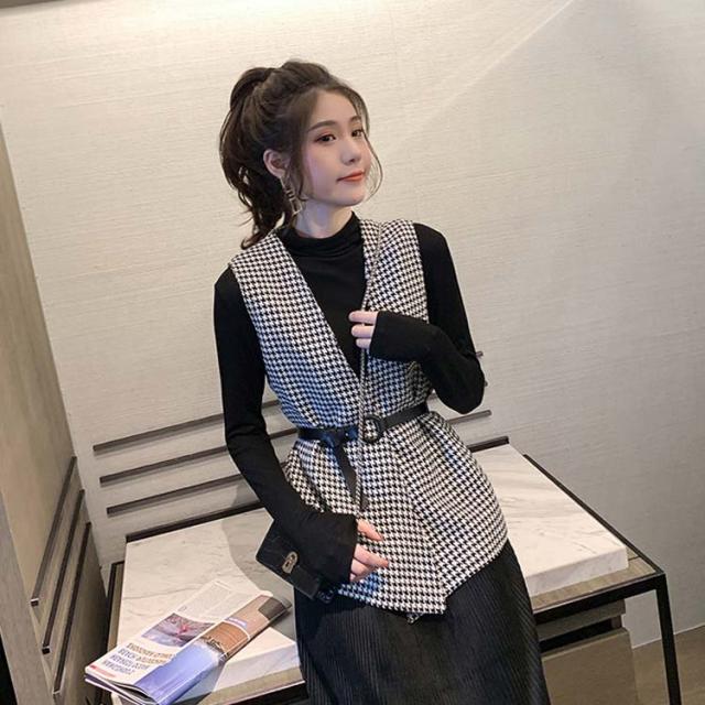 ANAYI チェック柄 ノースリーブベスト 楽天市場】ベスト レディース トップス チェック柄 ノースリーブ