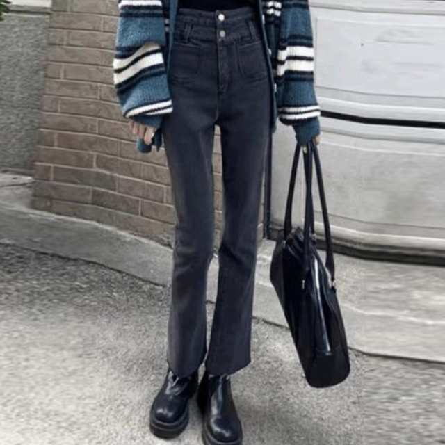 デニム パンツ レディース スキニーデニム ブーツカット フレア