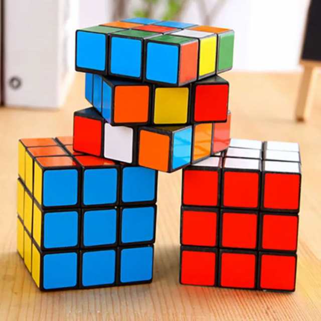 ルービックキューブ スピードキューブ 2個 知育玩具 脳トレ パズル 3×3×3