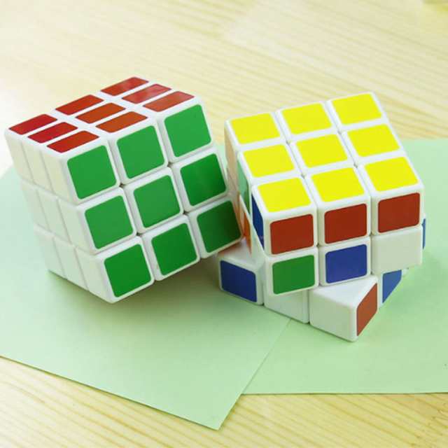 スピードキューブ 競技用 ゲーム 2個セット パズル 脳トレ 3x3x3