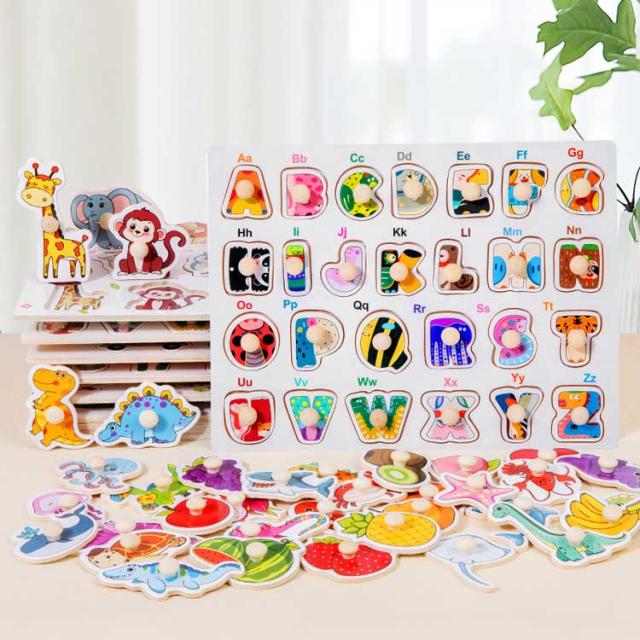 専用　木製パズル 知育玩具 木製 知育玩具 木製パズル 型はめパズル 子ども 子供 乗り物 立体 2個