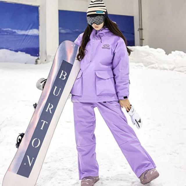 スノーボードウェア プルオーバー 上下セット スキーウェア スノー