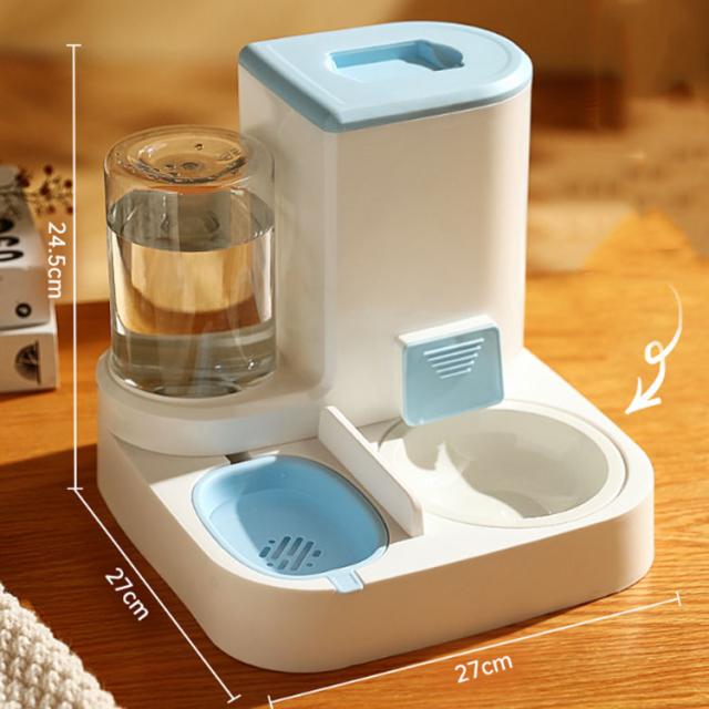 ペット用　自動餌やり　自動給水機 自動餌やり機 3L 1日4回 最大15日稼働 猫用給餌機 Iseebiz 餌