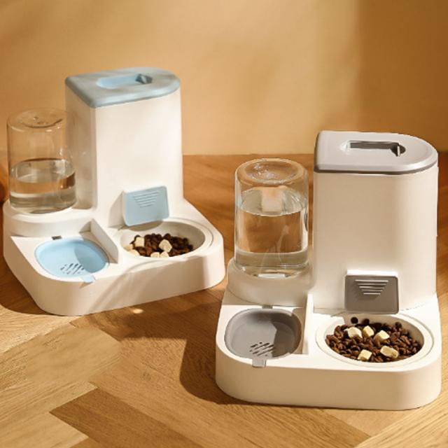 ペット用　自動餌やり　自動給水機 自動餌やり機 3L 1日4回 最大15日稼働 猫用給餌機 Iseebiz 餌