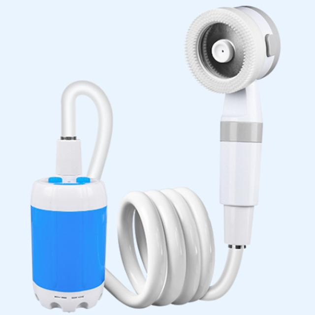 ✨早い者勝ち✨ポータブルシャワー アウトドア電動シャワー コードレス簡易シャワー Amazon.co.jp: AZXJCポータブルアウトドアシャワー、4400 mAh