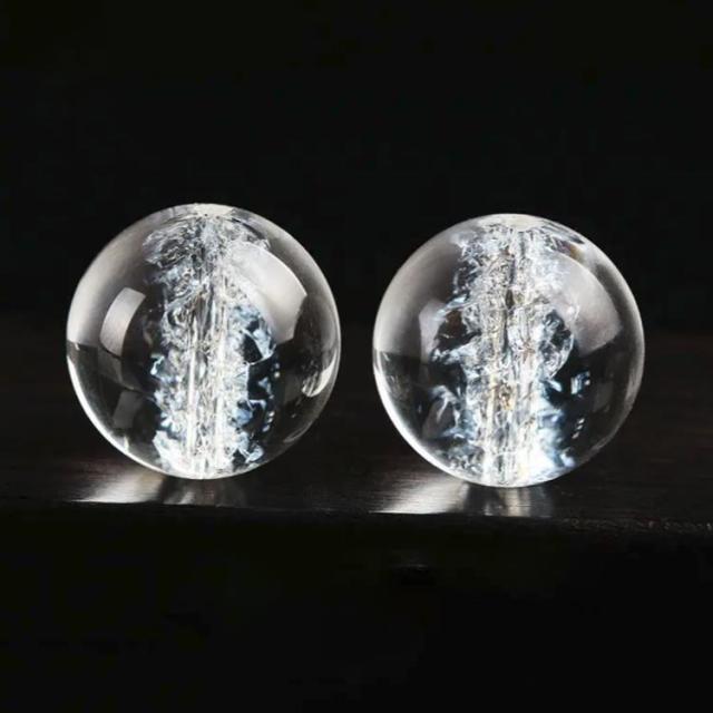 8mm 16mm ヒマラヤ水晶 メンズ 魔除け 水晶 厄除け 10mm 12mm 14mm ブレスレット 開運 祈願 パワーストーン レディース 天然石 お守り 厄払い 災除け アクセサリー_1