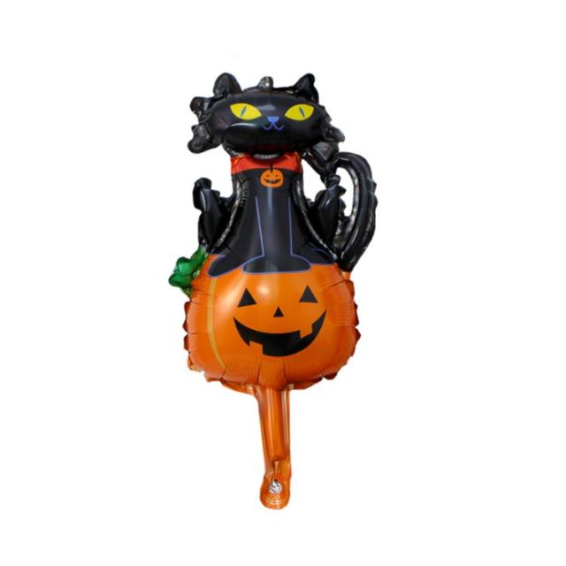 風船 Halloween 5個セット 幽霊 アルミバルーン 蜘蛛 飾り付け 装飾 カボチャ カボチャ ハロウィン コウモリ パーティー デコレーション 店舗 ハロウィン飾り オーナメント