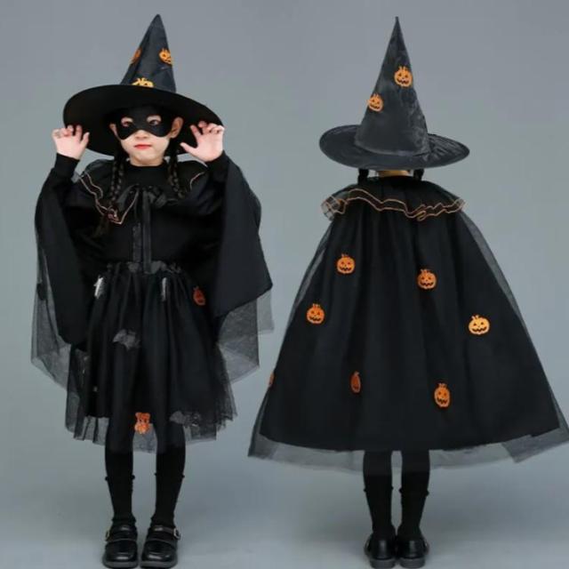 ハロウィン、ステージ衣装　本格マント　とんがり帽子　一点物 ハロウィン、ステージ衣装 本格マント とんがり帽子 一点物