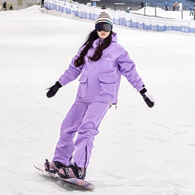 メンズ 厚手 中綿 レディース 上下セット スノボウェア 撥水