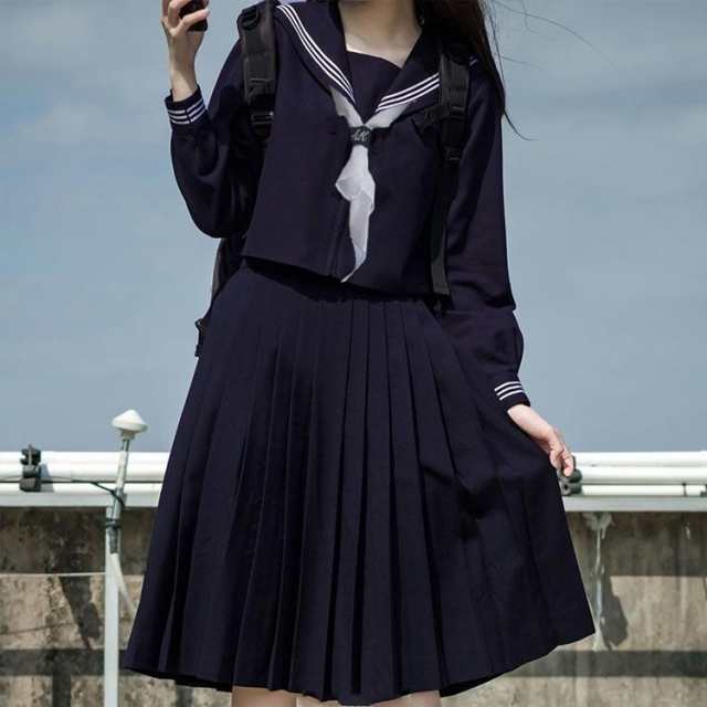 女子高生 スクール 紺 セーラー服 4点セット 学生服 ハロウィン 中学生 高校生 スカート スクール制服 制服コスプレ 上下セット コスプレ 仮装  コスチューム 発表会 jk服 可愛い フォーマル 文化祭 卒業式 学園祭 制服の通販はau PAY マーケット - ひかりフロア | au PAY  ...