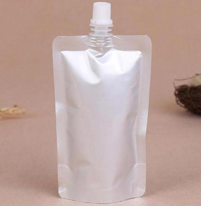 50枚入り アルミ製 スタンドパウチ 500ml 詰め替え容器 アルミパウチ