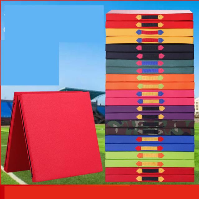 衝撃吸収 極厚5cm 運動マット スポーツマット 体操マット ヨガマット 防音 折りたたみ 跳び箱 トレーニングマット 鉄棒 業務用 エクササイズ ストレッチマット 厚手 子供 プレイマット リングフィット フィットネス ダイエット 三つ折り おしゃれ 家庭用 厚手の通販は