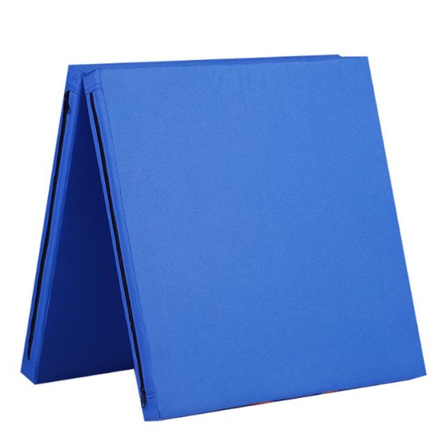 衝撃吸収 極厚5cm 運動マット スポーツマット 体操マット ヨガマット 防音 折りたたみ 跳び箱 トレーニングマット 鉄棒 業務用 エクササイズ ストレッチマット 厚手 子供 プレイマット リングフィット フィットネス ダイエット 三つ折り おしゃれ 家庭用 厚手の通販は