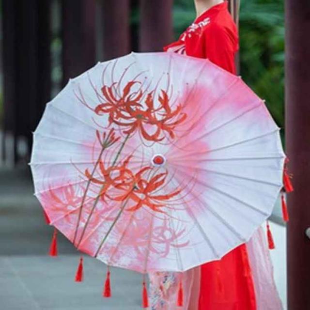 舞踊小道具 日本舞踊 傘イラスト 紙舞傘 舞踊傘 返品不可商品 踊り傘