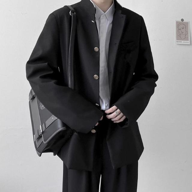 7AS2学ラン　コスプレ　ジャケット　黒　昭和　卍会　学生　古着used 7AS2学ラン コスプレ ジャケット 黒 昭和 卍会 学生 古着used 7AS2学