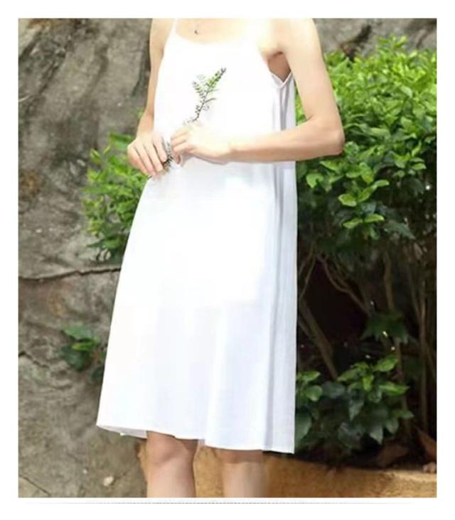 インナーワンピース レディース キャミワンピース 綿 ロング 春 インナー 無地 インナー ワンピース 夏 ロングワンピース コットン100 の通販はau Pay マーケット Amalife