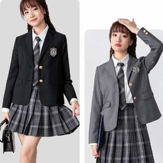 卒業式 制服 学生 女子高生 ブレザー ジャケット スクール レディース