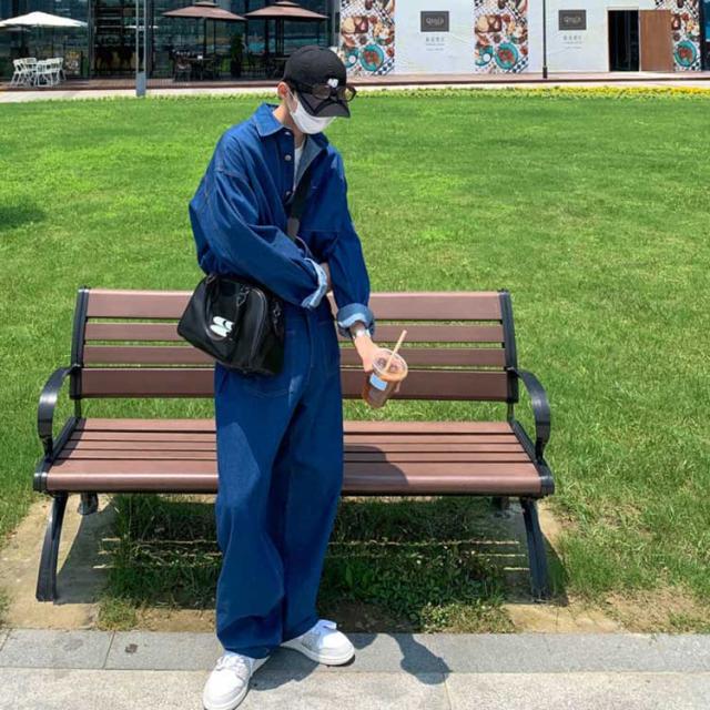 ヴィンテージ サロペット ツナギ デニム 整備 メンズ