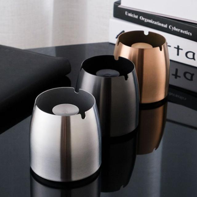 火消し 特大サイズ 密閉 アイコス 灰皿 卓上灰皿 iqos灰皿 ステンレス