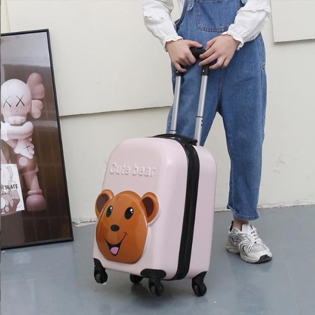 旅行バッグ かわいいキャラクター柄スーツケースカバー 可愛い|旅行バッグ専門通販 ノマドパック 子供用 キャリーケース スーツケース キッズ キャラクター柄 キャリーバッグ 小型 機内持ち込み 軽量トラベルケース キャスター付き