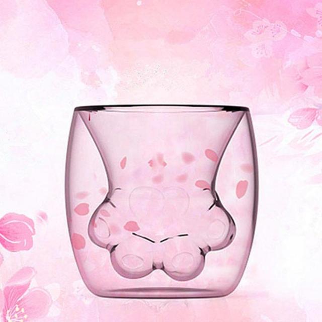 新品 スタバ猫の手 Starbucks 猫の形 Starbucks 肉球　グラス 大人気 可愛い ガラスコップ 11 スタバが「猫の手カップ」発売、人気過熱でけんかも 中国 -