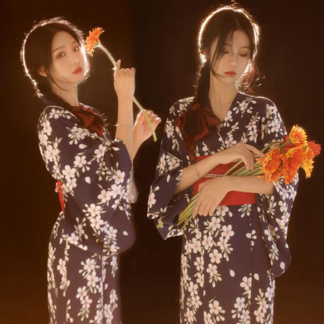 レディース 浴衣 着物 3点セット 浴衣 作り帯 扇子 和柄 和装 和服