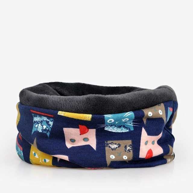 帽子 ビーニー ワッチキャップ スヌード 2WAY 裏起毛 裏ボア 猫 ねこ 動物 アニマル柄 レディース 服飾小物 ファッション小物 カジュアルの通販はau  PAY マーケット DORANIKA
