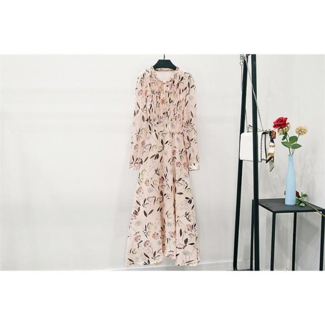 ワンピース レディース オシャレ 上品 ロングワンピース 花柄 ワンピ