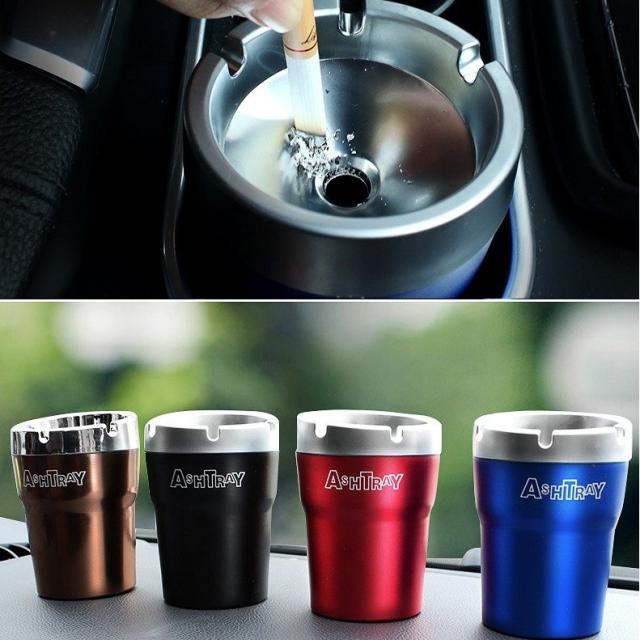 灰皿 アッシュトレイ 車用 自動車 カー用品 車内小物 おしゃれ