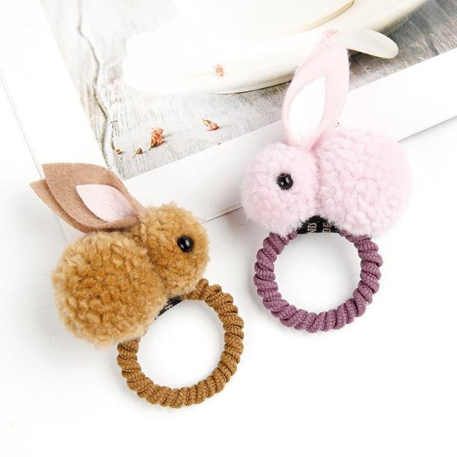 【梅×うさぎ】ベビーヘアクリップ ヘアゴム Amazon | Coollooda ウサギ ヘアクリップ【4本セット】卯 兎 年