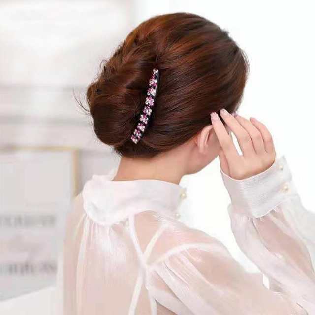 送料無料 ヘアコーム 夜会巻きコーム ヘアアクセサリー レディース 女性用 髪飾り 髪留め 花 フラワー ビーズ キラキラ かわいい おしゃれ 華やか 上品 エレガント 綺麗 大人女子 ファッション小物 婦人用 黒 白 ピンク ネイビー シャンパン