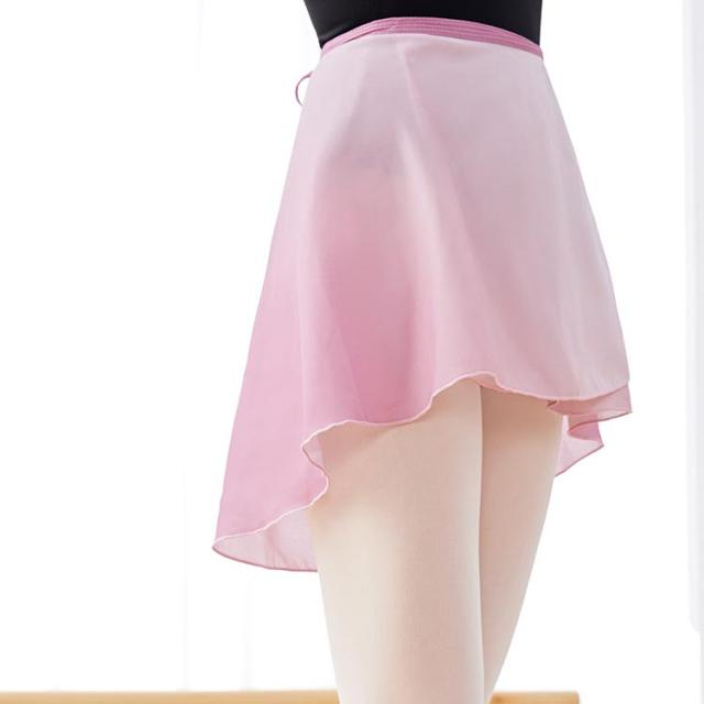 グラデーション バレエ スカート シフォン 巻きスカート