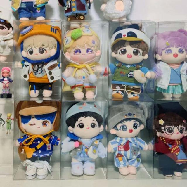 ぬいぐるみ コレクションケース 個包装 5個セット ディスプレイ