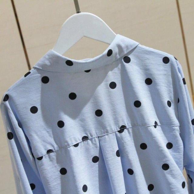 Bristol ドット柄シャツ Lサイズ Bristol ドット柄シャツ Lサイズ