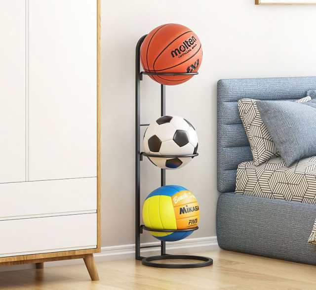 ボールラック ボールスタンド 玄関 高さ74cm サッカーボール