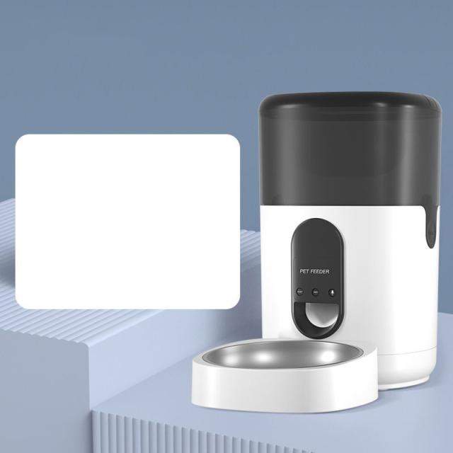 自動給餌器 ペット給餌機 猫 犬 2匹 ネコ イヌ 自動餌やり機 自動給餌器 自動餌やり器 給餌機 オートフィーダー 餌やり 乾燥剤入り 取り外し可能 送料無料 新生活 一人暮らしの通販は 7,600円