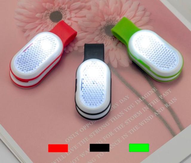 送料無料 ウォーキング ライト 夜間 ランニングライト クリップ