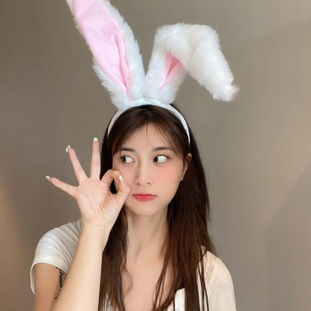 ♡ リモート 危うく お花のうさ耳カチューシャ ハロウィン