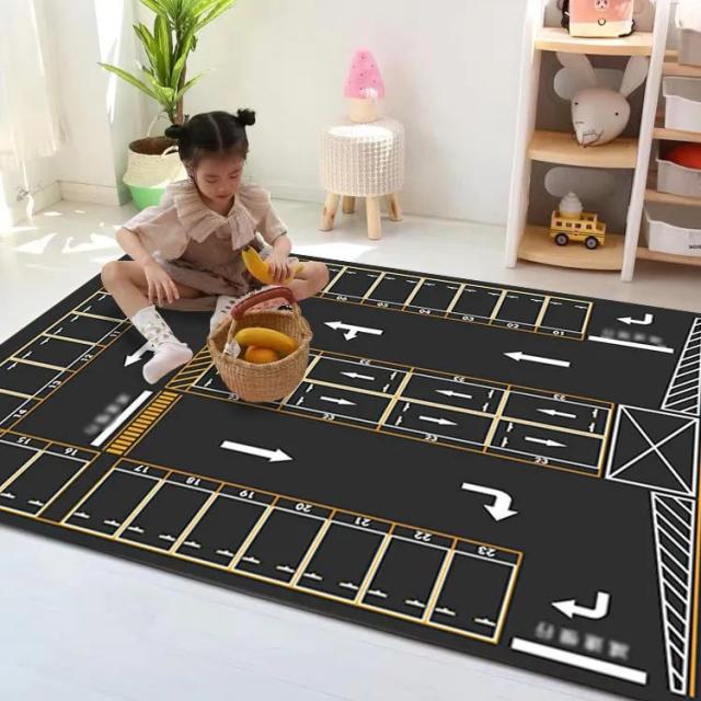 ミニカー 道路 線路 プレイシート プレイマット 道路シート