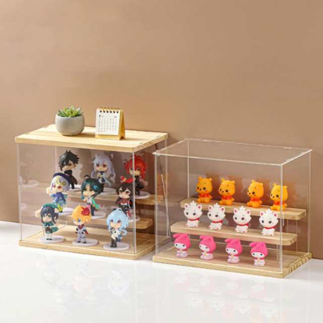 LEDライト付き コレクションケース フィギュアケース 収納ケース