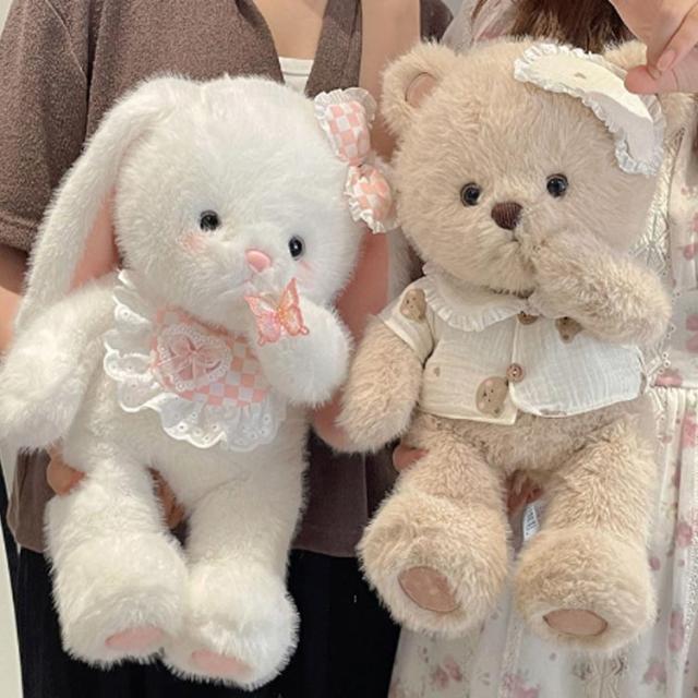 Disneyウサギ・猫・クマのぬいぐるみセット ディズニー ぬいぐるみ ウサギとクマ セット - メルカリ