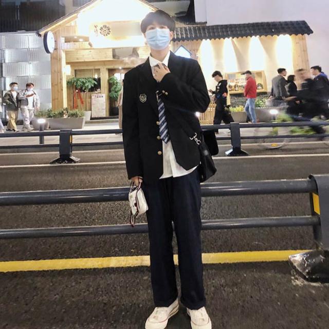 学生服 学生 長袖 男の子スーツ スーツ ブレザー フォーマル 上下